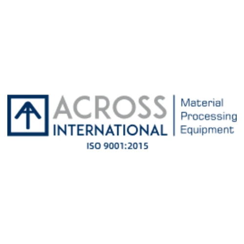 Across International Vacuum Pumps, brand logo in navy and grey on white background