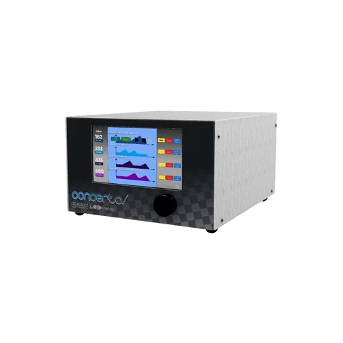 Vacuum Controllers & Gauges, benchtop controller with colour touchscreen graphs and control knob
