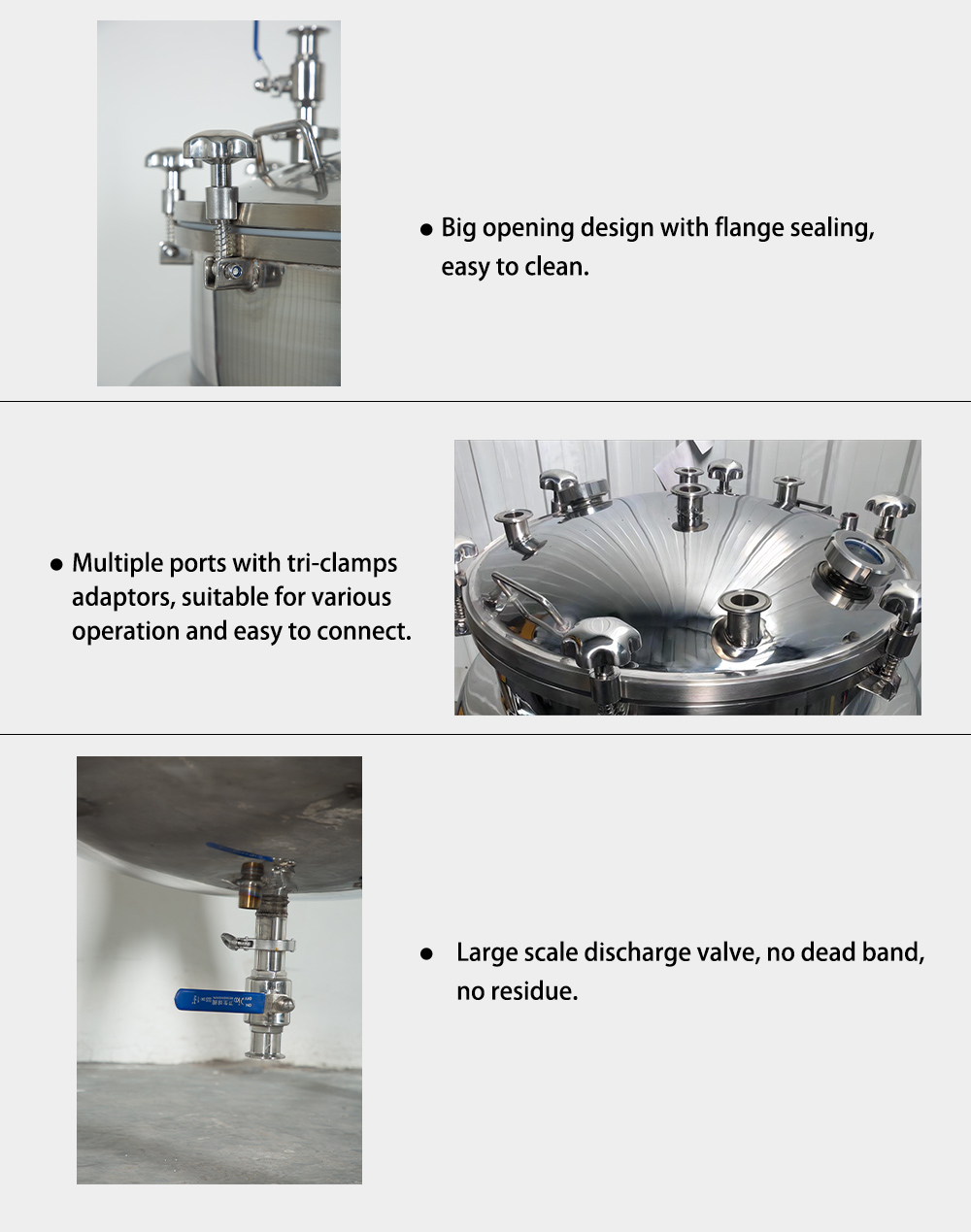 Solvent tank details