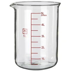 Ai 2L, 5L & 10L Heavy Wall Glass Beakers – view 2