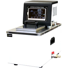 Ai H100 7L Heated Recirculator, 100°C, 110V, white bath with steel lid, black display head and hose outlet