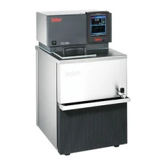 Huber CC-508 5L Circulator, -55 to 300°C, stainless bath with grey touchscreen head and black vented base