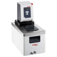 Julabo CORIO CP-BC4 4.5L Circulator, 200°C, grey control head with keypad on white bath with black lid