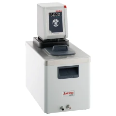 Julabo CORIO CP-BC6 6L Circulator, 200°C, white bath with drain ports, black lid and grey keypad head