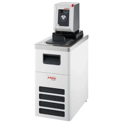 Julabo CORIO CD-200F, -20 to 150°C, narrow white refrigerated bath with steel top and vented lower front