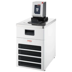 Julabo CORIO CP-600F, -35 to 200°C, white refrigerated bath with steel top, handle and vented base