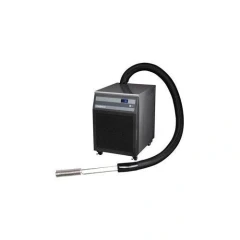 PolyScience IP-80 -80°C Cooler, Rigid Coil, dark grey unit with black hose ending in a metal coil probe