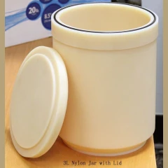 Nylon Grinding Jar with Lid for Ball Mills – view 3