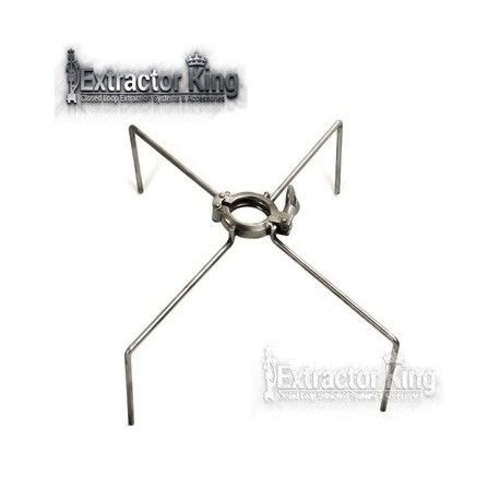 Double hinged clamp  with four legs
