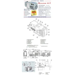 Edwards RV8 6.9 CFM Dual-Stage Vacuum Pump – view 3