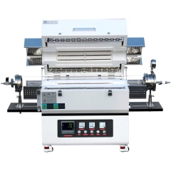 Ai STF1200 1200C 1-3 Zone Top-Open Tube Furnace – view 4