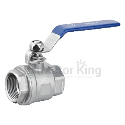 2pcs 1/4" female mini ball valve