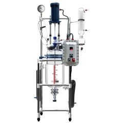 Ai 10L Jacketed Glass Reactor, Explosion-Proof – view 2