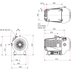 Pfeiffer HiScroll 12 Dry Scroll Vacuum Pump – view 3