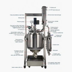 Ai 100L Dual-Jacketed 316L SST Filter Reactor – view 8