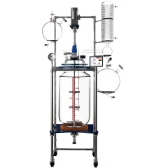 Ai 100L Glass Reactor w/ 200°C Heating Jacket – view 2
