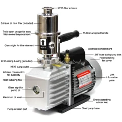 Ai EasyVac 7 CFM Vacuum Pump with Mist Filter – view 2