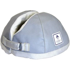 Ai DomeShield 800C Insulating Top, 5L Flask, grey fabric dome cover with strap and buckle, white background