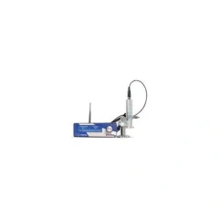 DigiVac FYRA Bleed Vacuum Controller, blue controller box with antenna and cabled sensor on a stainless fitting