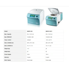 Hettich MIKRO 200 Centrifuge, 20 Cryo Tubes – view 4