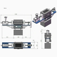Ai RTF1200AF Rotary Tube Furnace with Feeder – view 10
