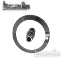 End cap with 1/4" MNPT