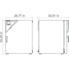 Binder CB-S 260 CO2 Incubator – view 5