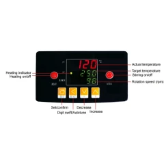 Ai HP7 7" PID Hot Plate Stirrer, 1 Gallon – view 3