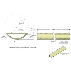 Alumina Ceramic Dee Tube, Open Both Ends – view 2