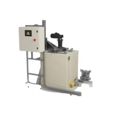 Solventless Mesclatore Ice Water Extraction Kit, beige tank with motor on top, control box and side pump