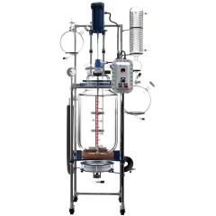 Ai 100L Jacketed Glass Reactor, Explosion-Proof – view 2