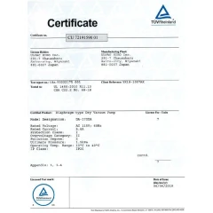 ULVAC UDP-6 6 cfm Chemical-Resistant Diaphragm – view 4