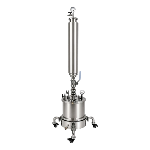 5LB Closed Loop Extractor Passive-Active Fully Jacketed Platter w/Wheels