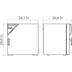 Binder BD 115 Incubator, 4 cu ft – view 3