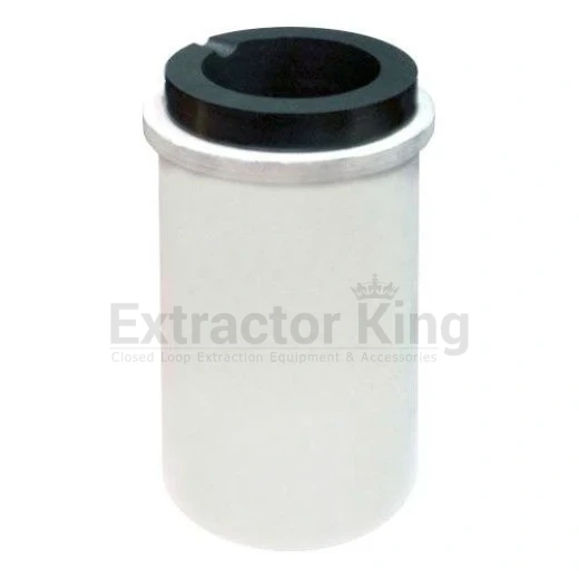 Graphite Crucible w/ SiO2 Liner for Metal Casting 150ml Capacity