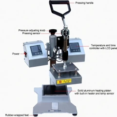 Ai 3x2" Swing-Away Heat Press, 220V – view 2