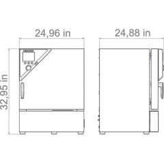 Binder KB 53 Refrigerated Incubator – view 3