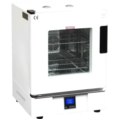 Ai 2.5 Cu Ft 250°C Forced Air Oven, 316L, white cabinet with glass door, wire shelves and digital controller