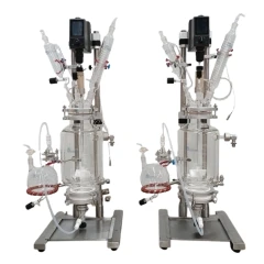 Ai 2L Single Jacketed Glass Reactor – view 3
