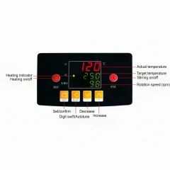 Ai HP9 9" PID Hot Plate Stirrer, 1.5 Gallon – view 3