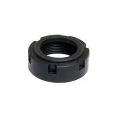Ai 5L SolventVap Evaporation Flask Cap, black threaded ring nut with notched outer edge
