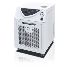 LAUDA Variocool VC 1200 Chiller, -20 to 80C, white cabinet with display, gauge and vented front on casters