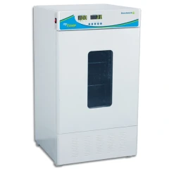 Benchmark MyTemp 65L Heating/Cooling Incubator, white cabinet with window door and top digital displays