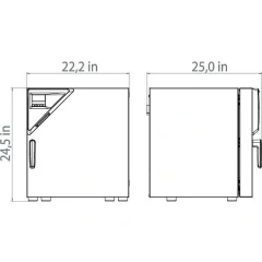 Binder BD 56 Incubator, 2 cu ft – view 3