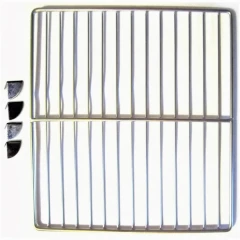 Stainless Steel Oven Racks for FO Series, wire shelf rack with four small shelf clips