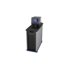 PolyScience AD 7L -40 to 200°C Circulator 208V, tall black and grey bath unit with top controller and display