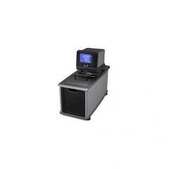 PolyScience AD 7L 200°C Heated Circulator 208V, black and grey bath with lid and top controller with display
