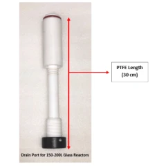 Ai 1" Glass Drain Port with PTFE Valve – view 4