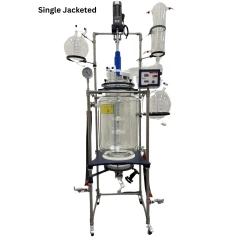 Ai 100L Single Jacketed Filter Glass Reactor – view 4