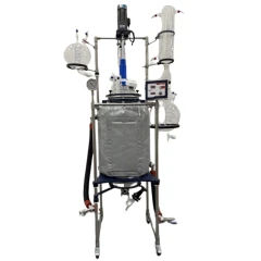 Ai 100L Single Jacketed Filter Glass Reactor – view 6